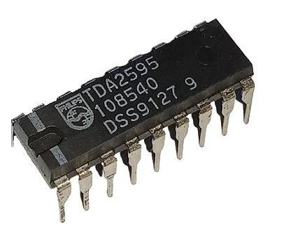 TDA2595 Circuito Integrato per Oscillatore e Controllo Orizzontale TV Philips B9058
