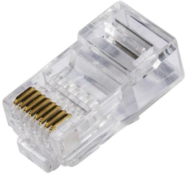 Connettore RJ45 Cat 6 UTP 8P8C