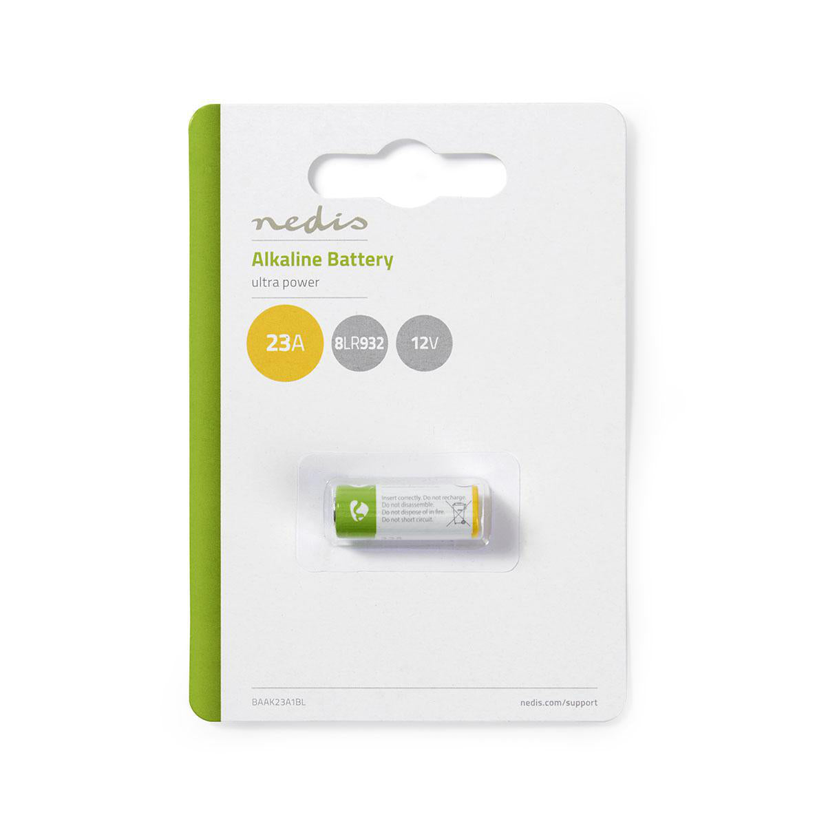Batteria alcalina A23 12 V 1 pezzo Blister  5412810266913  541281026691 ND1435