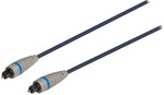 Cavo Audio Digitale Toslink Maschio 3m Blu Bandridge