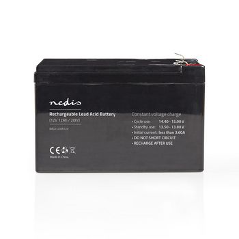 Battery | Lead-Acid | Rechargeable | 12 V | 12000 mAh