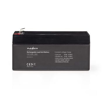 Battery | Lead Acid | Rechargeable | 12V | 3200mAh