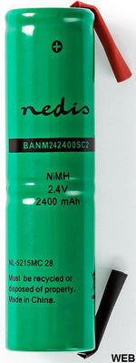Batteria ricaricabile Ni-MH 2.40V 2400mAh BANM242400SC2 5412810319442 B2162