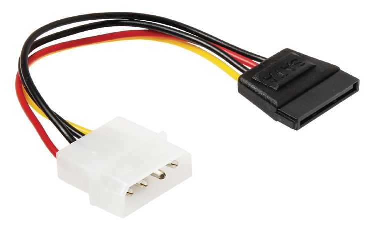 Cavo di Alimentazione Interno Molex Maschio - SATA a 15 pin femmina 0.15 m BCL9710 Codice EAN: 8717587001659