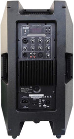 Cassa acustica amplificata 120W 12" Bluetooth/USB/Scheda SD Effetti DSP BK-122