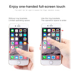 Porta cellulare multifunzione con fibbia ad anello