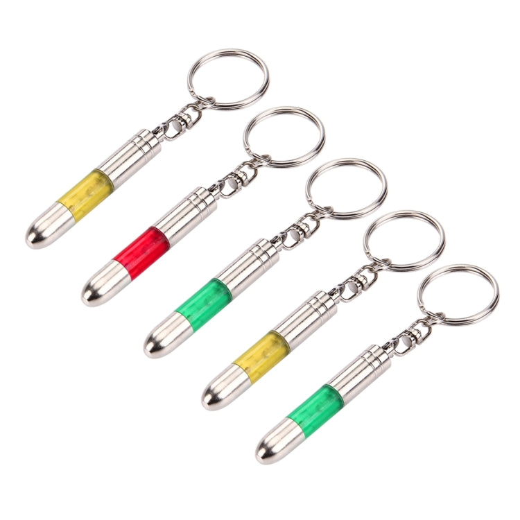 Confezione da 5 portachiavi antistatici SHUNWEI, consegna a colori casuali, 11 * 2.5cm