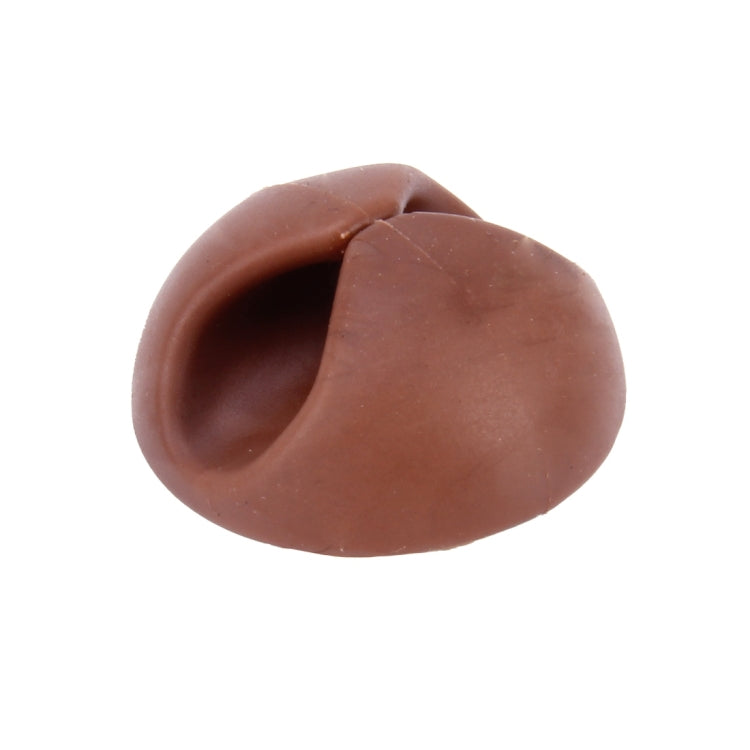 Clip per cavi singoli in silicone 5 pezzi