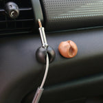 Clip per cavi singoli in silicone 5 pezzi
