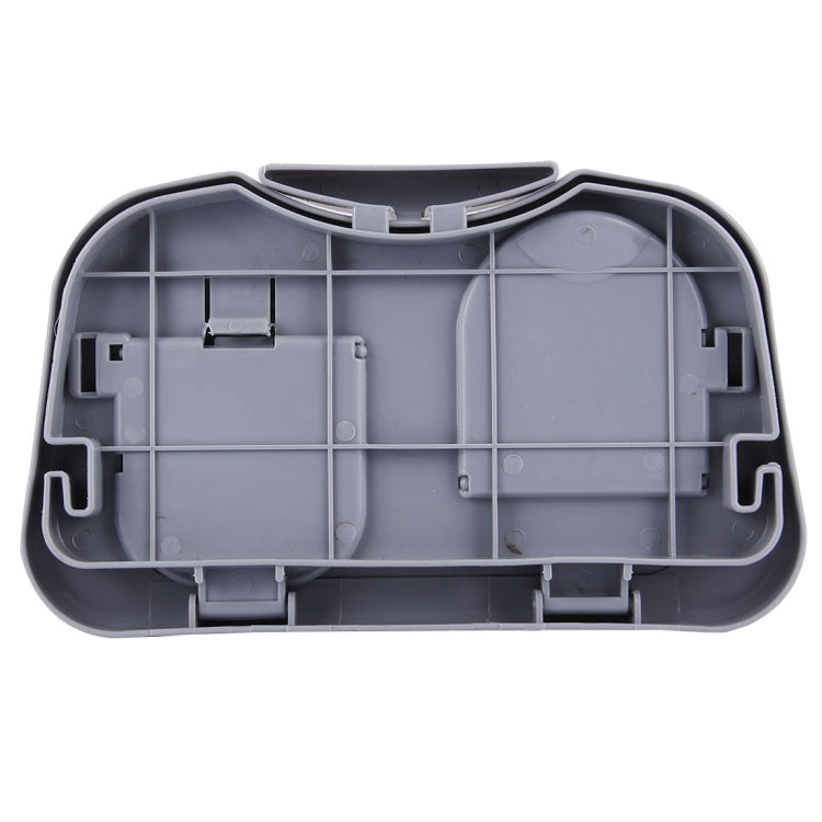 Tavolo pieghevole per sedile posteriore automatico per bevande, vassoio per tazze, supporto per scrivania, Black, Gray, Beige