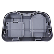 Tavolo pieghevole per sedile posteriore automatico per bevande, vassoio per tazze, supporto per scrivania, Black, Gray, Beige