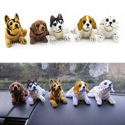 Ornamenti per auto con bambole per cani, Huskies, Dalmatians, Beagle, Shepherd, Sausage dog