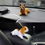 Ornamenti per auto con bambole per cani, Huskies, Dalmatians, Beagle, Shepherd, Sausage dog