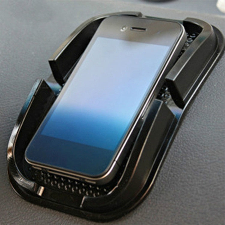 Tappetino antiscivolo per telefono da auto punteggiato, Black