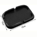 Tappetino antiscivolo per telefono da auto punteggiato, Black
