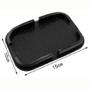 Tappetino antiscivolo per telefono da auto punteggiato, Black