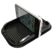 Tappetino antiscivolo per telefono da auto punteggiato, Black