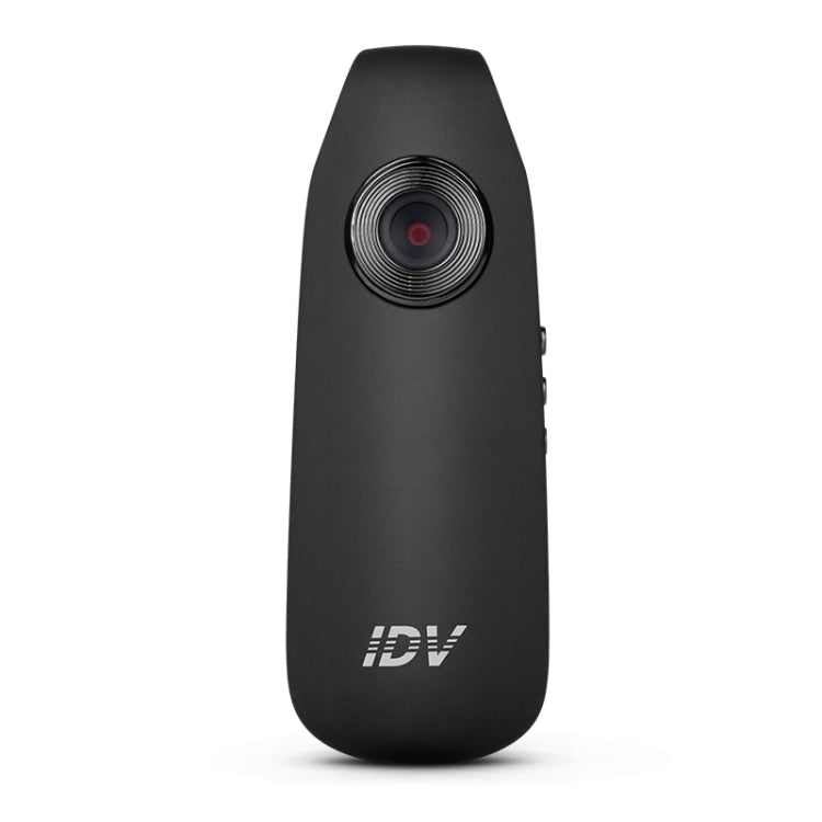 IDV 007 HD 1080P Clip Design Registratore per le forze dell'ordine Mini registratore di monitoraggio portatile, supporto rilevamento movimento e scheda TF (max 128 GB)