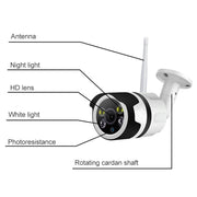 IL-HIP316-2M-C Telecamera di sorveglianza di sicurezza Wifi Rete intelligente ad alta definizione Telecamera di sorveglianza universale impermeabile IP66 per interni ed esterni, IL-HIP316-2M-C