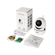 SECTEC IL-HIP291-2M-AI Monitor di tracciamento intelligente Telefono cellulare Rete wireless remota Telecamera Wi-Fi Archiviazione su cloud Telecamera di rete con testa vibrante intelligente, White