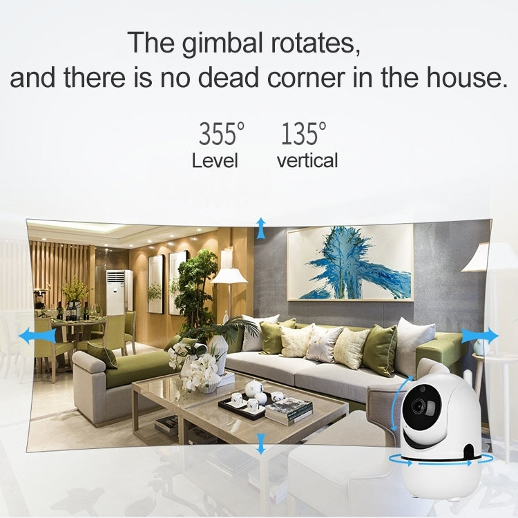 Telecamera di rete Wi-Fi 1080P con tracciamento intelligente