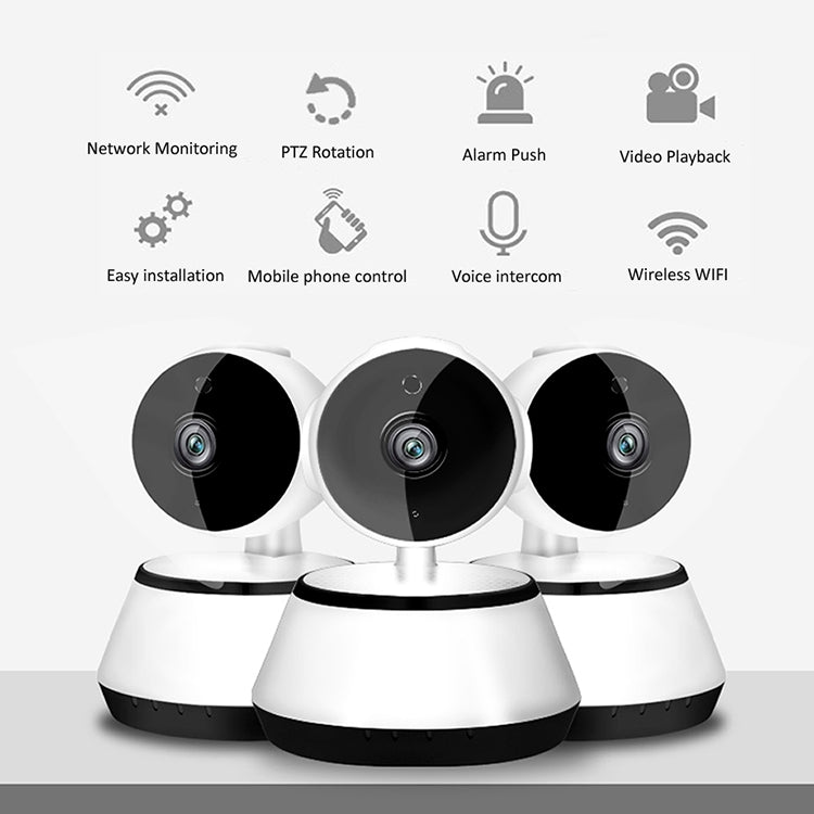 Telecamera IP Wireless 720P con visione notturna e rilevamento mo