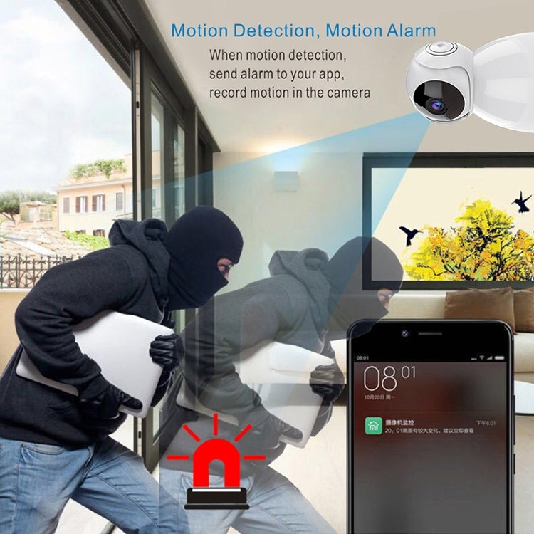 Telecamera IP wireless 720P HD con visione notturna a infrarossi