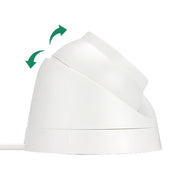 Fotocamera AHD impermeabile certificata CE e RoHS 533A con obiettivo da 3,6 mm e 3 MP con 2 array di LED IR, supporto per visione notturna e bilanciamento del bianco, 533A-W, 533A-L, 533A-H2