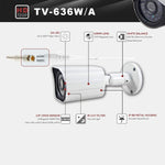 Fotocamera AHD impermeabile 3 MP con 24 LED IR e visione notturna