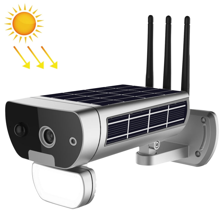 Telecamera di sicurezza solare 1080P Full HD con allarme sonoro
