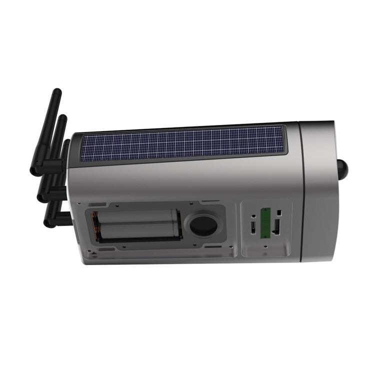 Telecamera di sicurezza solare 1080P Full HD con allarme sonoro