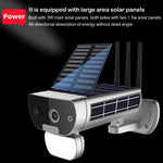 Telecamera di sicurezza solare 1080P Full HD con allarme sonoro