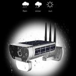 Telecamera di sicurezza solare 1080P Full HD con allarme sonoro