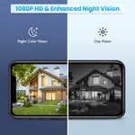 Telecamera WiFi solare T16 1080P Full HD con allarme PIR