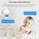 QX2 4G USA Telecamera IP66 1080P HD panoramica 360°