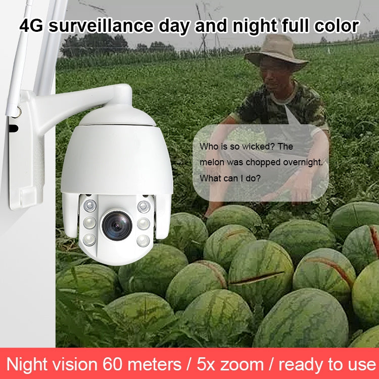 QX2 4G EU Camera IP66 1080P HD Panoramica 360°