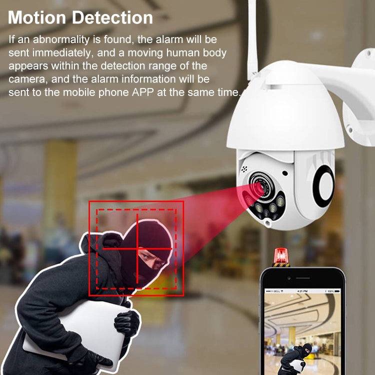 QX3 Telecamera WiFi 1080P IP65 con visione notturna a colori