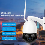 QX5 4G Telecamera Dome 1080P HD con Zoom 20X