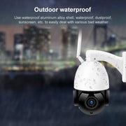 QX5 4G (versione UE) 2,0 milioni di pixel 1080P HD 20X Zoom Dome Smart Camera, supporto visione notturna a infrarossi/rilevamento movimento/interfono vocale/scheda TF, presa AU, 4G EU Version