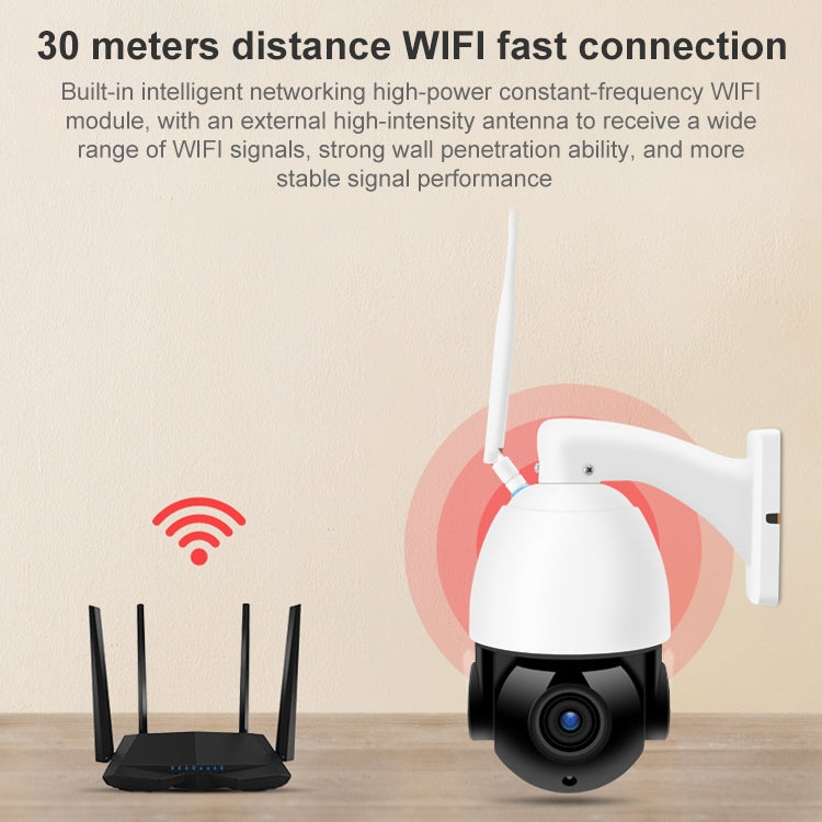 QX5 Telecamera WiFi Dome 1080P HD 20X Zoom