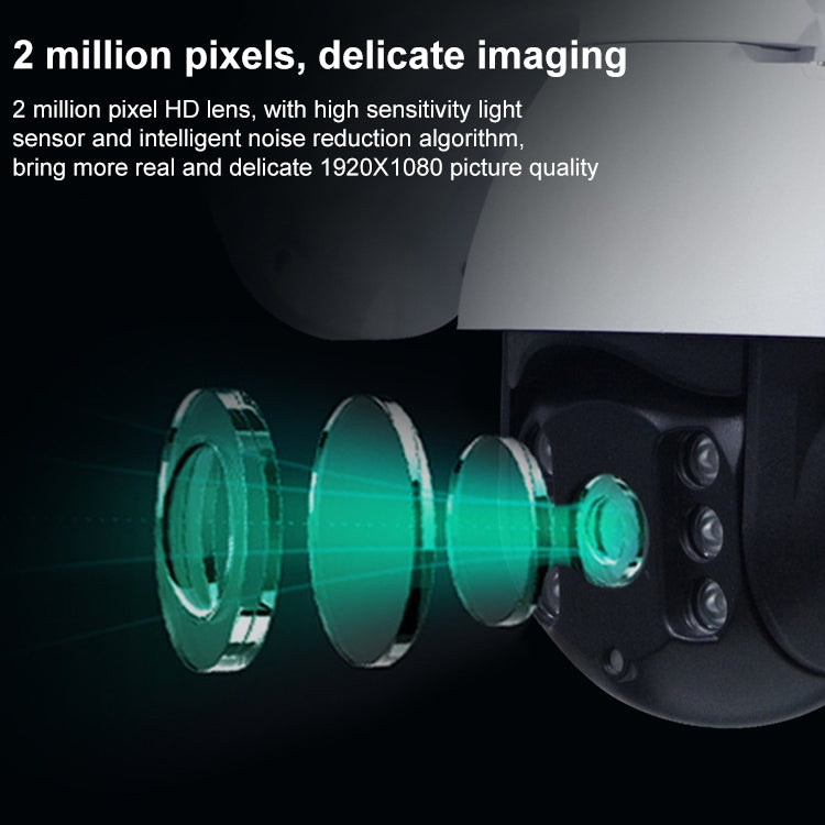 QX9 Telecamera WiFi 1080P IP65 con rilevamento movimento