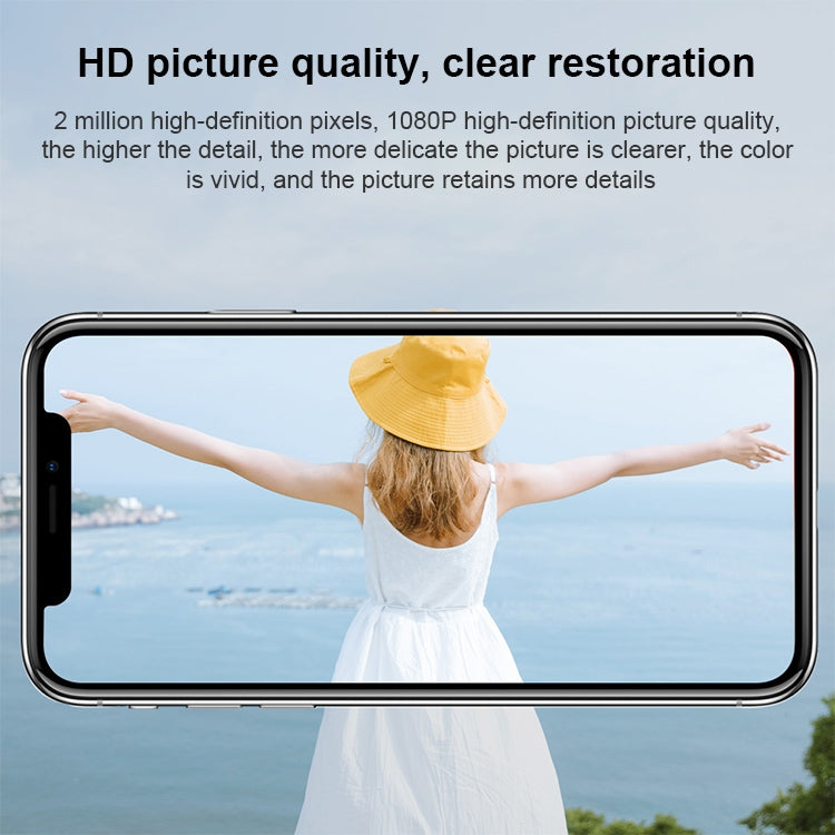 Telecamera di sorveglianza WiFi 1080p con visione notturna