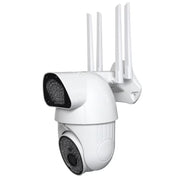 Telecamera di sorveglianza QX37 1080P WiFi ad alta definizione Telecamera dome esterna, supporto visione notturna e rilevamento bidirezionale di voce e movimento, QX37