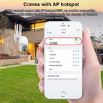 Telecamera di sorveglianza WiFi 1080P QX38 esterna