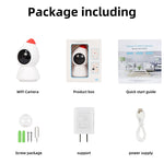 Telecamera da interni wireless HD 2MP con visione notturna