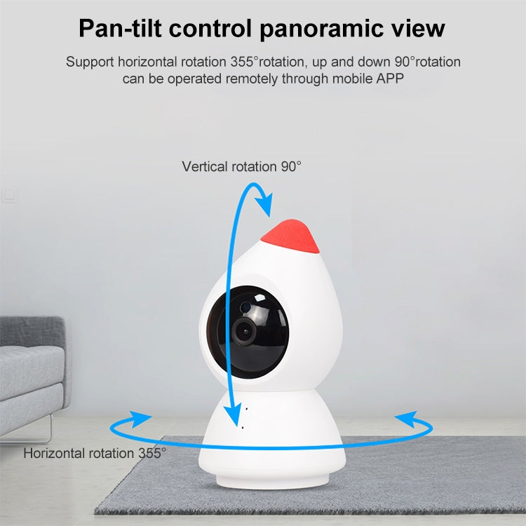 Telecamera da interni wireless HD 2MP con visione notturna
