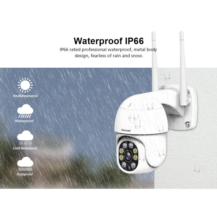 Sricam SP028 Telecamera PTZ per esterni HD 1080P con audio