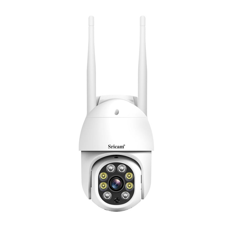 Sricam SP028 Telecamera PTZ per esterni HD 1080P, supporto audio bidirezionale/rilevamento movimento/rilevamento umanoidi/visione notturna a colori/scheda TF, presa americana, SP028 AU Plug, SP028 EU Plug, SP028 UK Plug, SP028 US Plug
