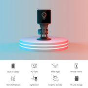 CAMSOY S8 HD 1280 x 720P Telecamera di sorveglianza intelligente WiFi grandangolare da 140 gradi, supporta visione destra automatica fotosensibile, rilevamento del movimento e registrazione in loop, S8