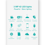 DP16 Telecamera Smart 2MP con 42 LED e Visione Notturna